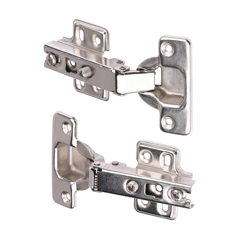 90° concealed cabinet hinges, nickel