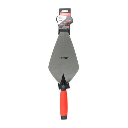 11" Brick Trowel - London Pattern, Soft Grip