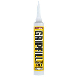 Gripfill Solvent Free Gap Filling Adhesive 350ml yellow cartridge