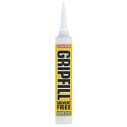 Gripfill Solvent Free Gap Filling Adhesive 350ml yellow cartridge
