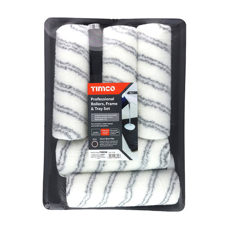 Professional Roller Frame and Tray Set 9 inch angle 2