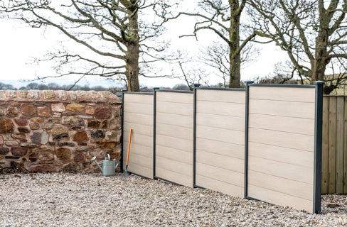 DuraPost Vista® Composite Fencing Board (Pack of 4) 1820mmx150mmx20mm Oyster