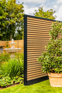 DuraPost Urban® 1.83m (6') Slatted Composite Board (Pack Of 2) Natural