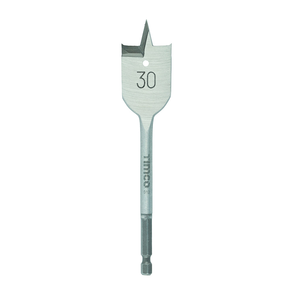 30mm x 152mm Flat Wood Drill Bit