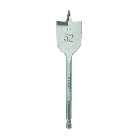 32mm x 152mm Flat Wood Drill Bit