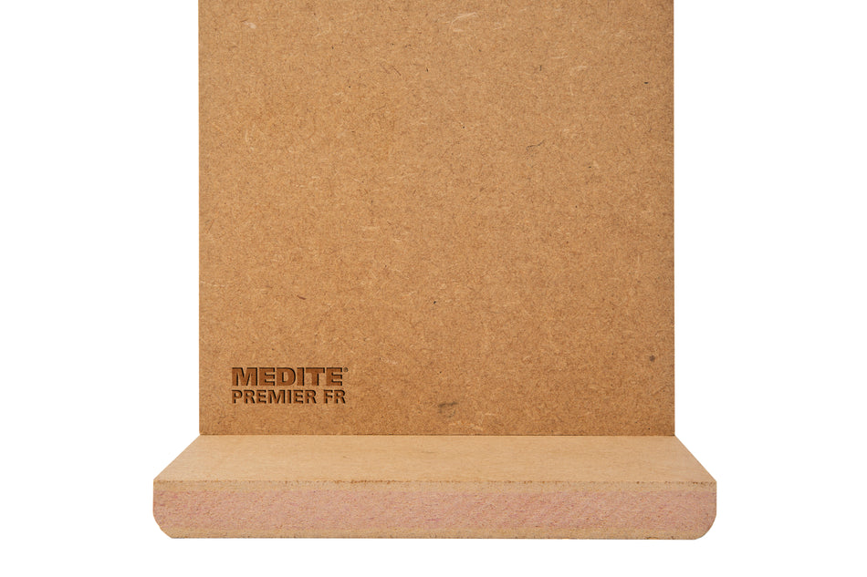 12mm Fire Resistant MDF Euroclass B Board 2440mm x 1220mm (8' x 4').