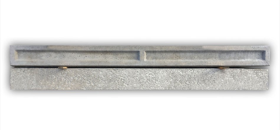 150mm (6") Concrete Recessed Gravel Board