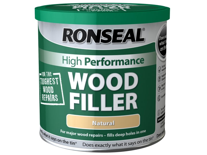 Ronseal High Performance Wood Filler Natural 550g