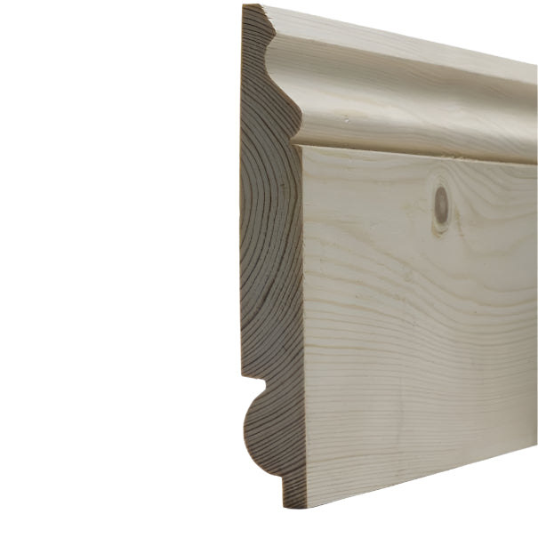 Torus/Ogee Skirting 25mm x 225mm.