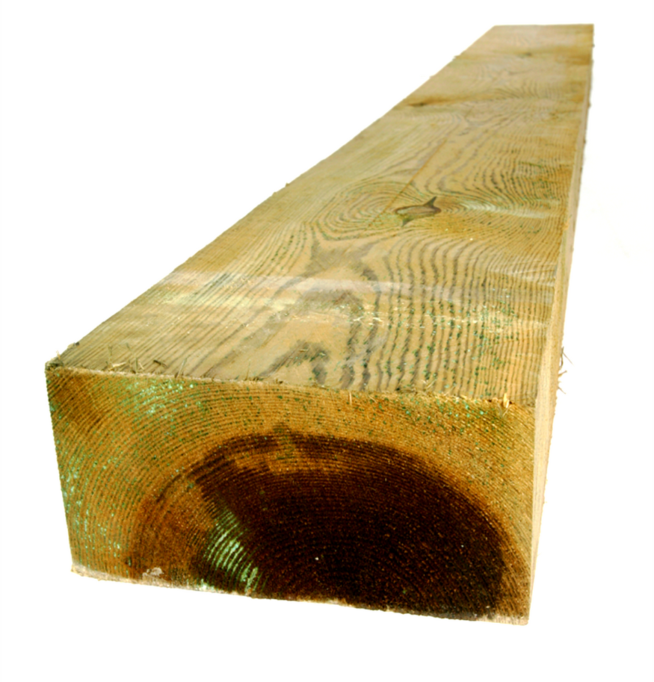 100x200mm Sawn Softwood Sleeper (95x195mm Finished Size) - 2400mm
