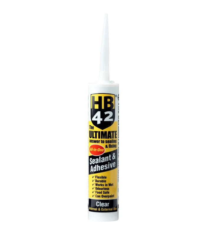 HB42 Ultimate Sealant & Adhesive 310ml - Clear