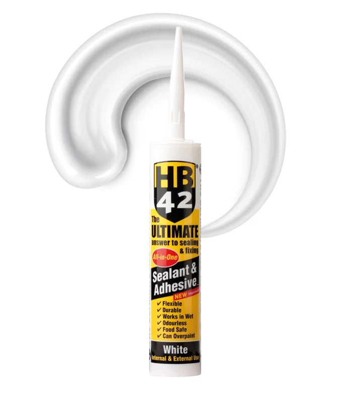 HB42 Ultimate Sealant & Adhesive 310ml - White