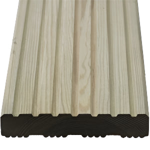 Q-Deck Winchester Reversible Timber Decking 32mm x 150mm