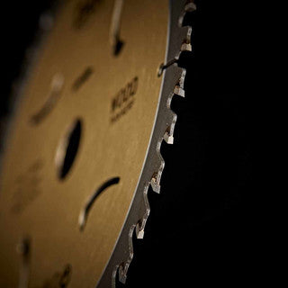 Circular saw blade, 184mm x 16mm bore x 40T, thin kerf - additional angle