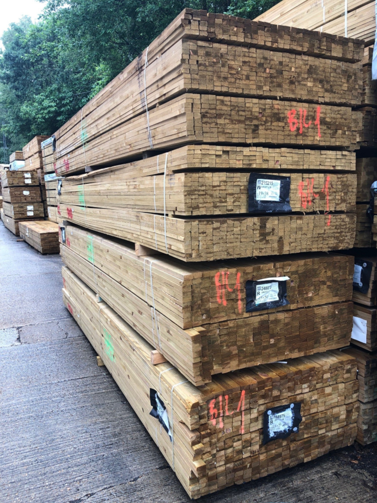 19mm x 38mm Treated Sawn Roofing Batten